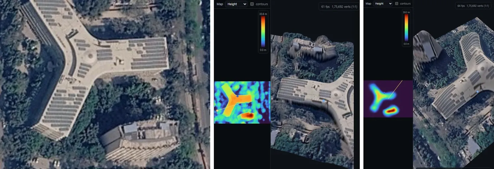 Same scene predicted by v3 and v4-modal